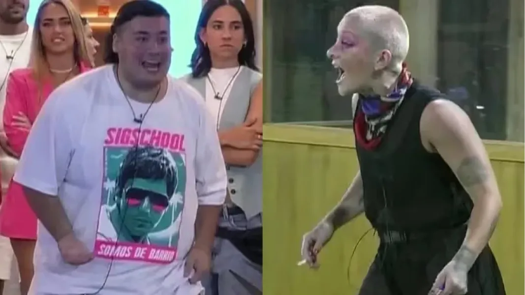 Video: así fue la feroz pelea entre Manzana y Furia de Gran Hermano