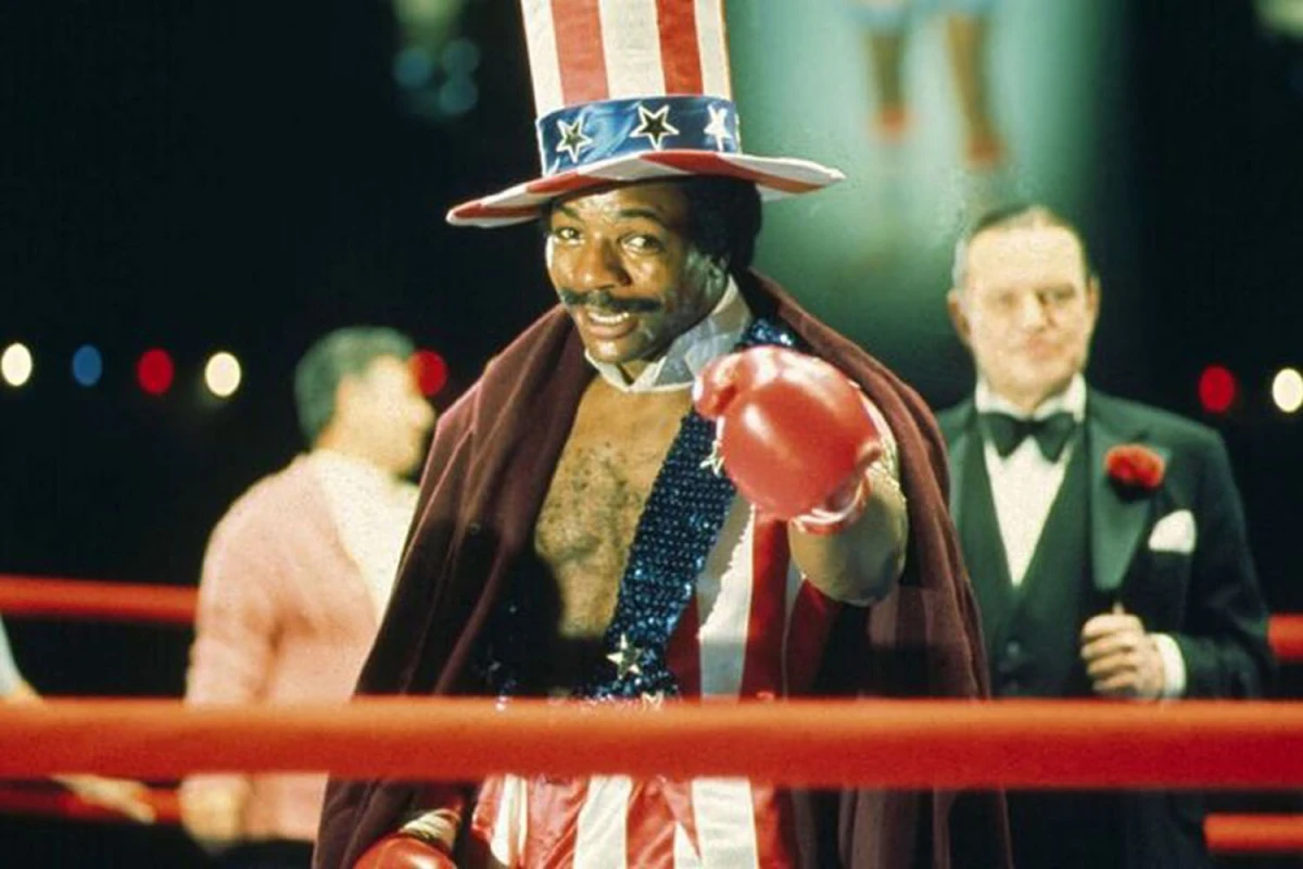 EN LAS PELÍCULAS DE ROCKY. Carl Weathers, famoso por su recordado papel como Apollo Creed.