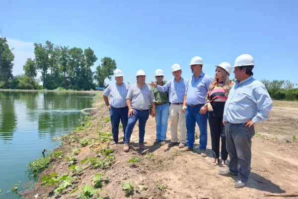 Avanzan los trabajos de rehabilitación de la planta de tratamiento de La Bolsa