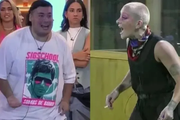 Video: así fue la feroz pelea entre Manzana y Furia de Gran Hermano