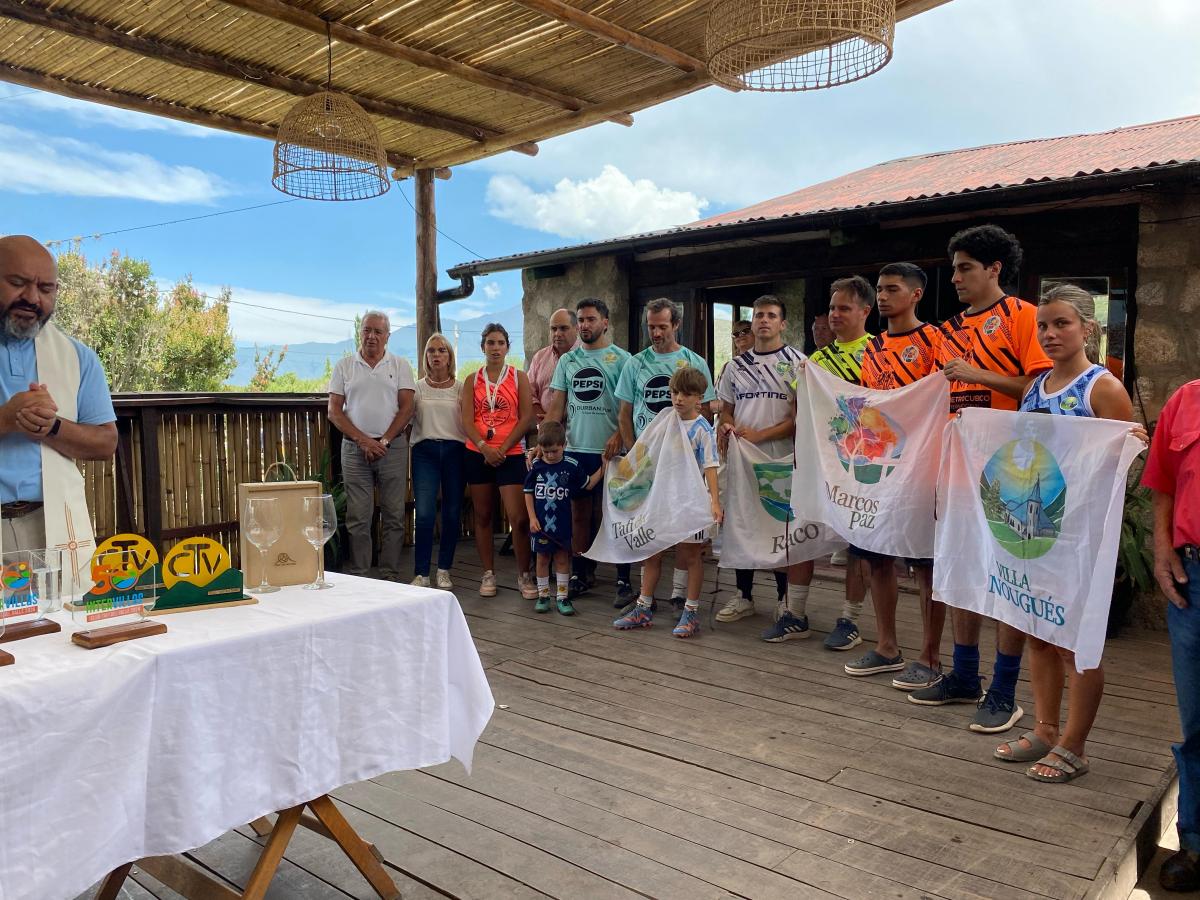 50 INTERVILLAS. Ceremonia inaugural en el club de veraneantes en Tafí del Valle. 