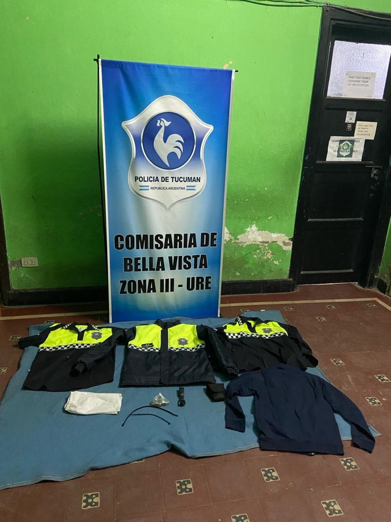 EN LA COMISARÍA. En noviembre, el sospechoso, dejó su uniforme.