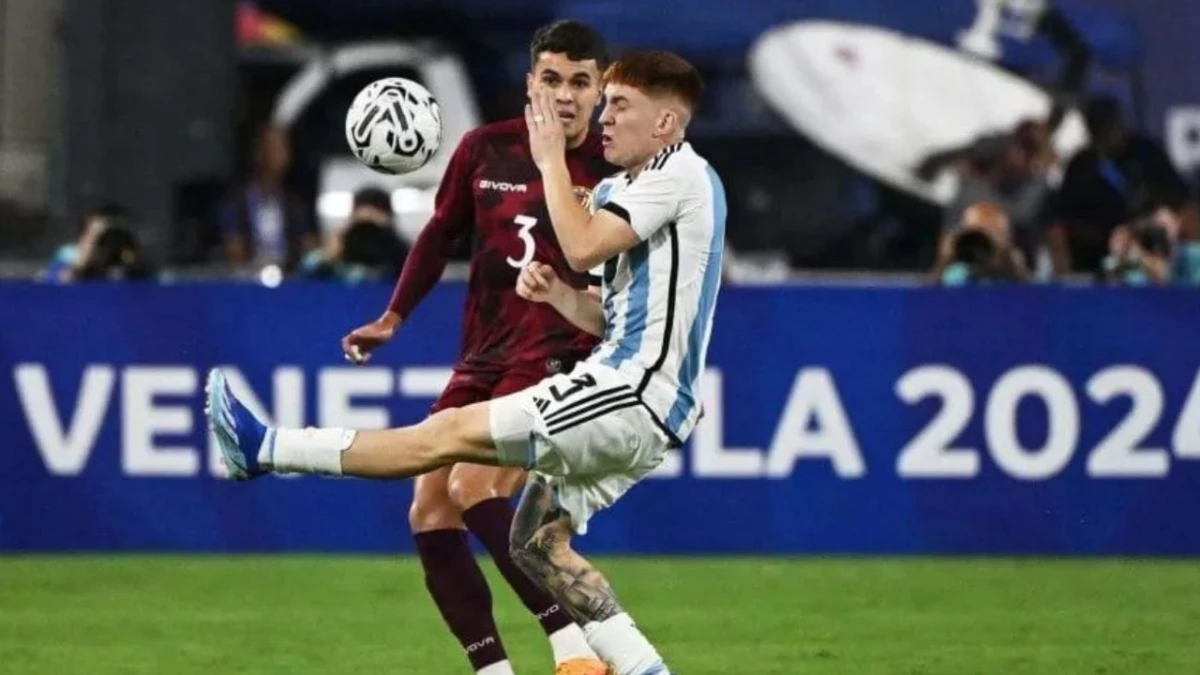 Preolímpico sub-23: empate de la Selección ante la “vinotinto”