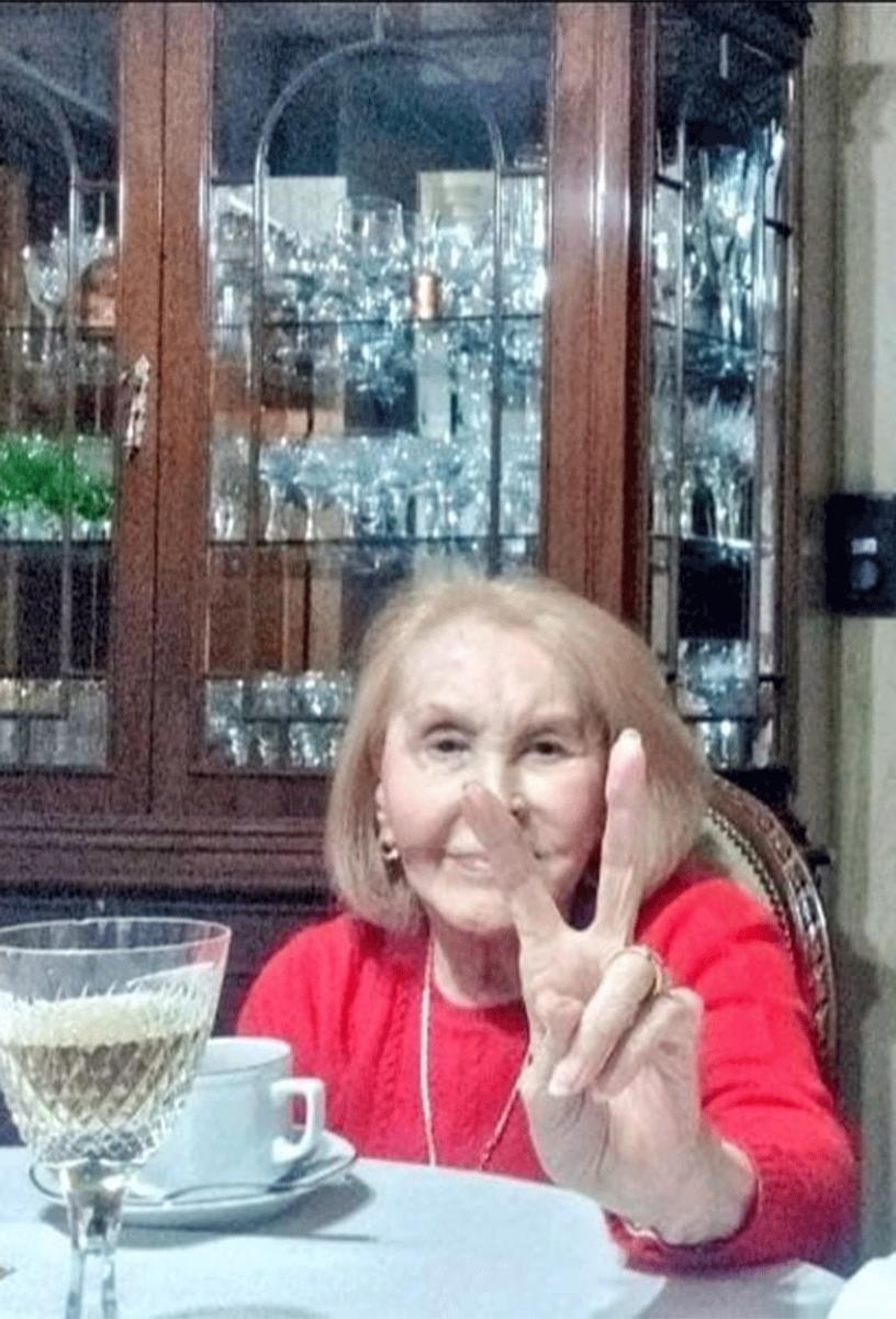 SU ÚLTIMO CUMPLEAÑOS. Foto de Olijela Rivas en el festejo, el 6 de octubre de 2023.