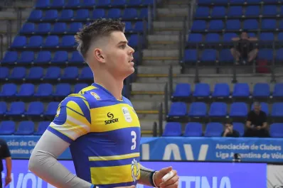 El voleibolista estonio que sueña con ser campeón de la Liga Argentina