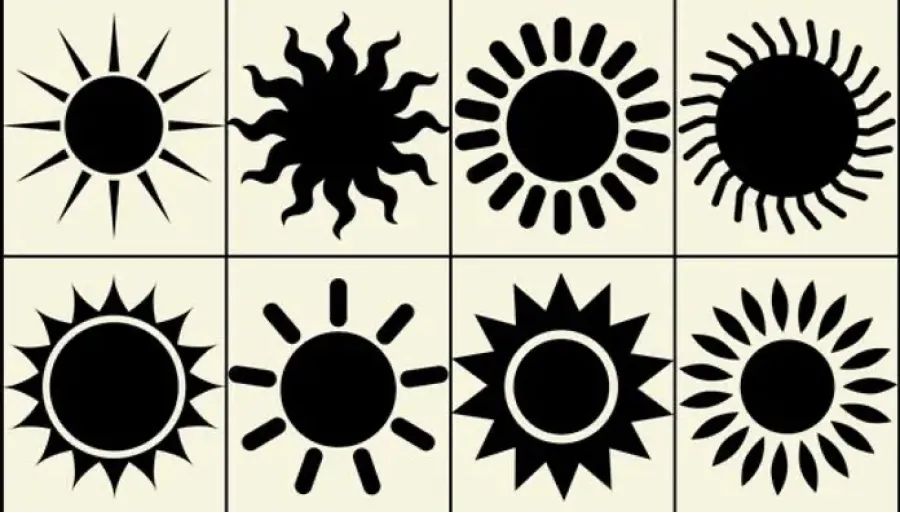 Test de personalidad: elegí el sol que más te guste y descubrí cómo te ven los demás.