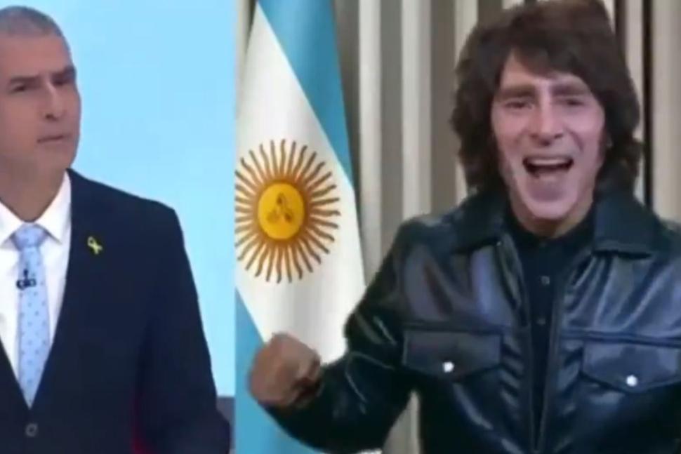 Parodiaron a Javier Milei en la TV israelí y el video revolucionó las redes