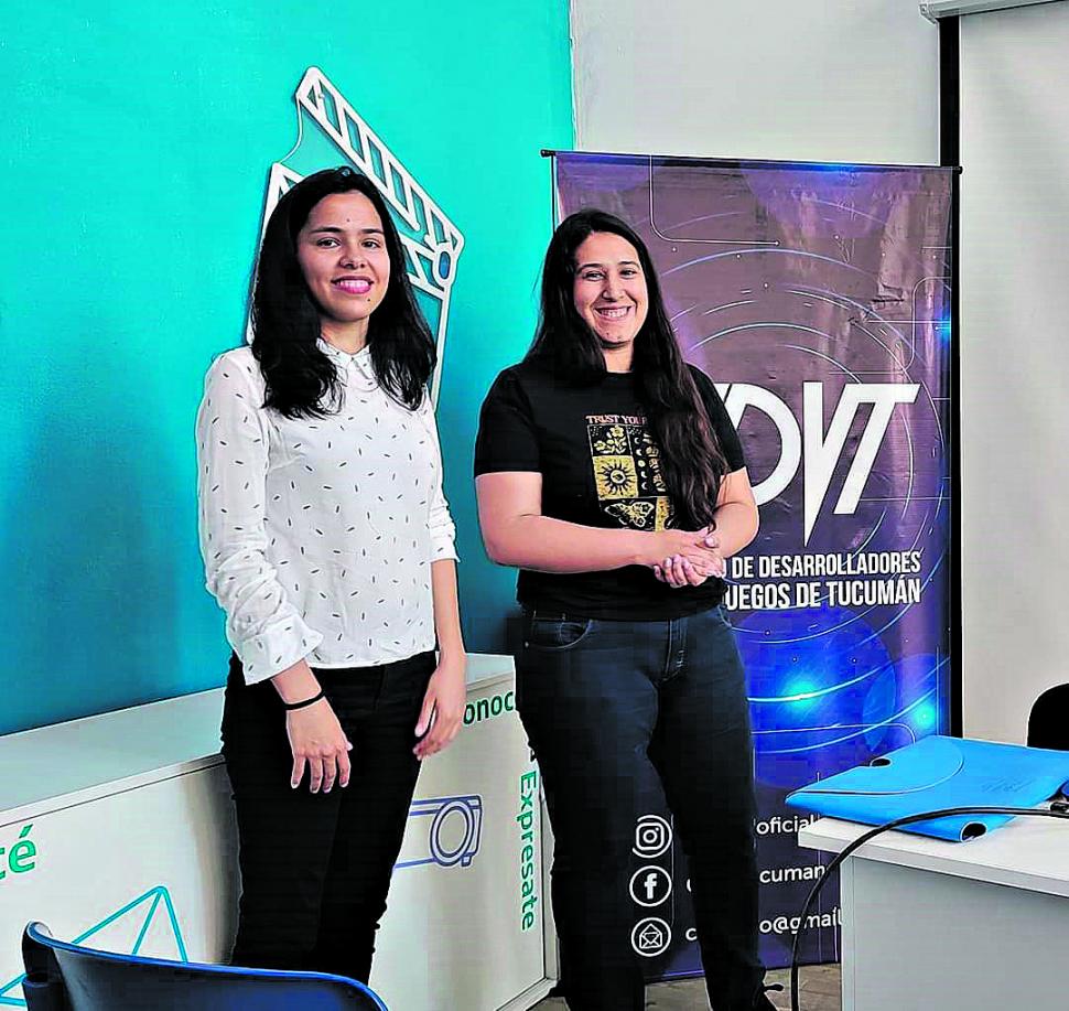 CHICAS AL FRENTE. Vanessa y Sabrina son un equipo que se anima a innovar.