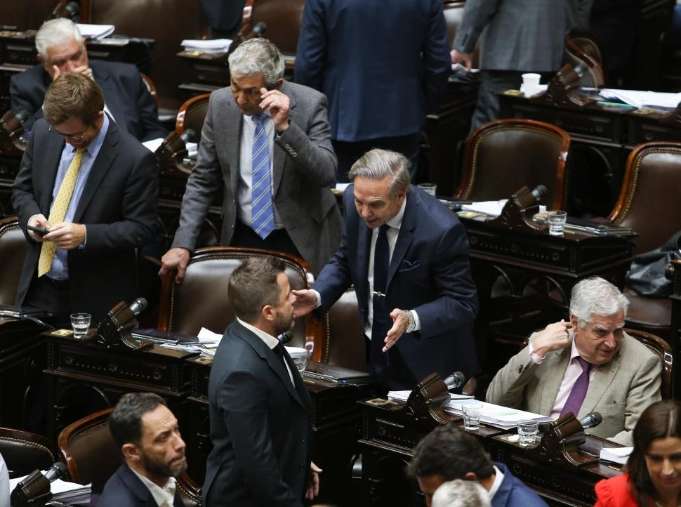 SESIÓN FRUSTRADA. El martes, el debate en Diputados cayó cuando se trataba en particular la “Ley Ómnibus”. 