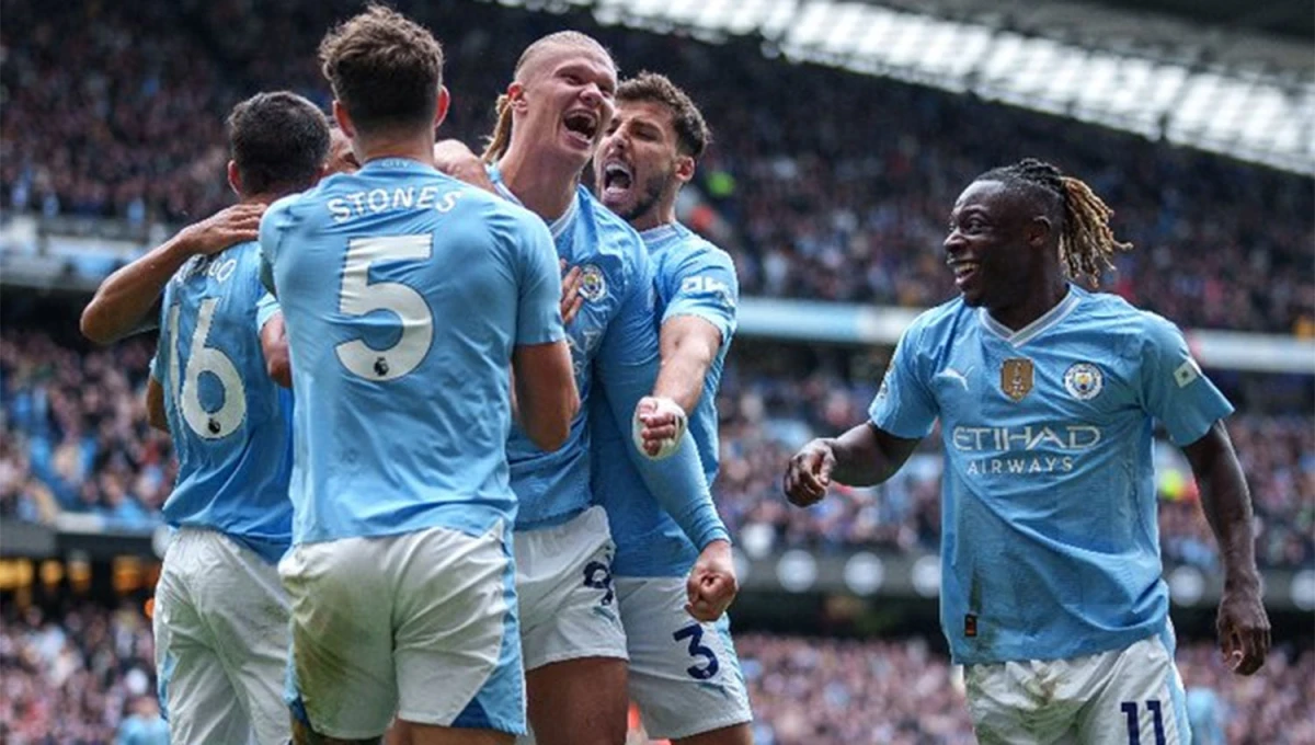 POR MÁS. Haland y todo Manchester City intentará dar otro paso hacia la segunda Champions.