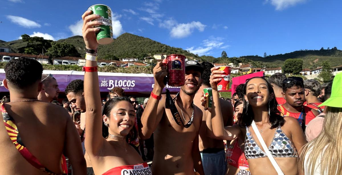 En Ouro Preto los estudiantes dan lecciones de carnaval. FOTO NICOLÁS SÁNCHEZ PICÓN