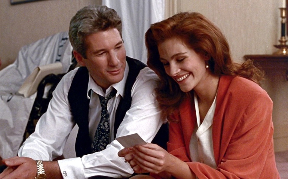 CLÁSICO MODERNO. Richard Gere y Julia Roberts formaron la pareja perfecta en “Mujer bonita”.