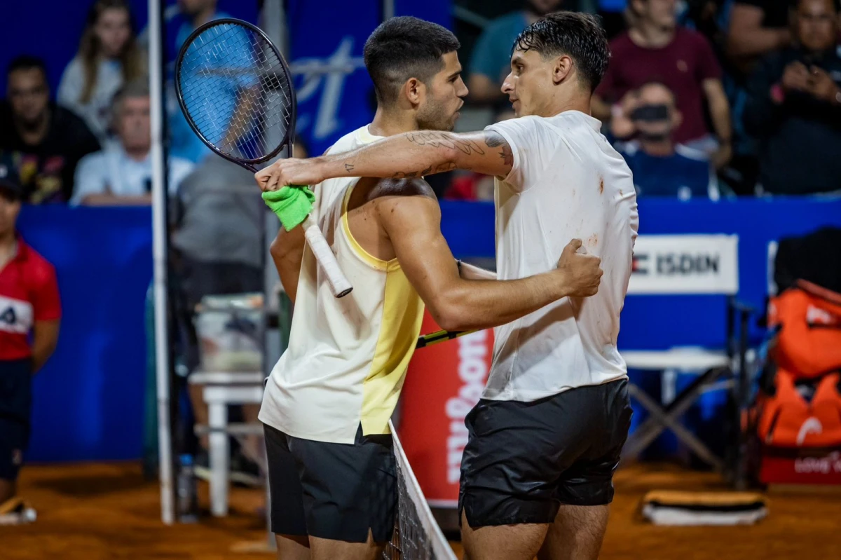 Argentina Open: el particular regalo de un tenista argentino a Carlos Alcaraz