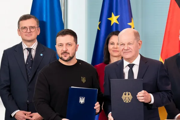 Alemania y Ucrania alcanzaron un acuerdo de cooperación en defensa