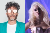 Lali “disciplinó” a Fito Páez en una fiesta de disfraces