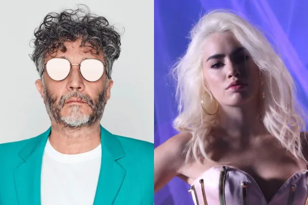 Lali “disciplinó” a Fito Páez en una fiesta de disfraces