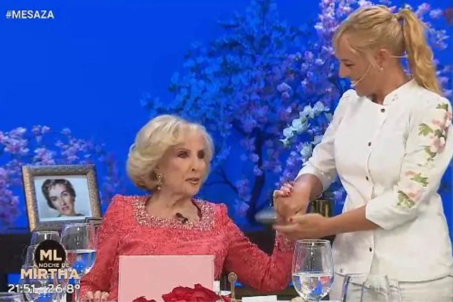 Mirtha Legrand incomodó a Jimena Monteverde con una pregunta sin filtros