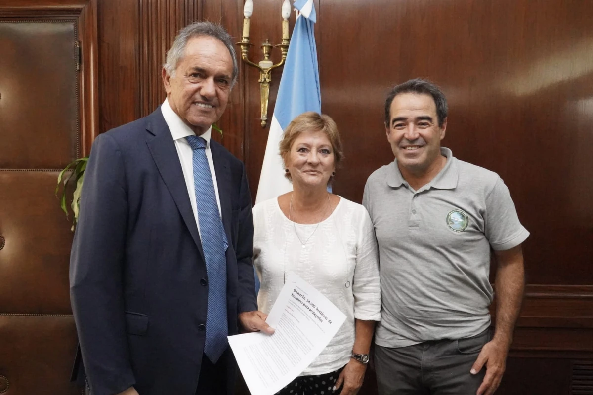 Scioli quiere impulsar una agenda ambiental “moderna y comprometida con el desarrollo”