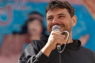 Es falsa una supuesta placa con una frase de Juan Grabois sobre la Boleta Única de Papel