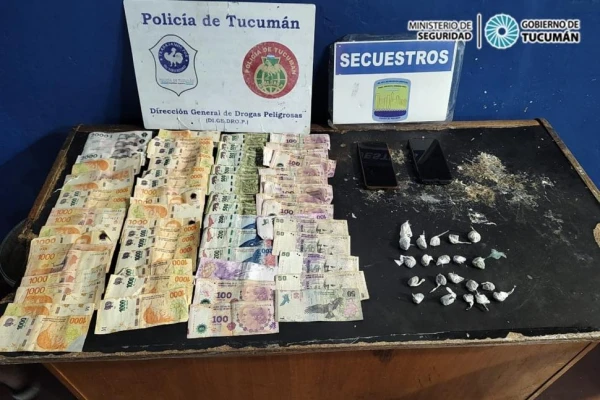 Detienen a un cadete por vender drogas