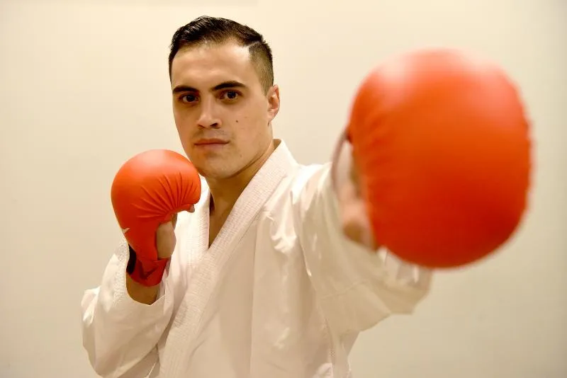 DEBUTANTE. Navarro asistió por primera vez a los Juegos Panamericanos 2023 en Santiago de Chile. 