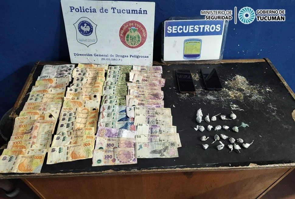 Detienen a un cadete por vender drogas