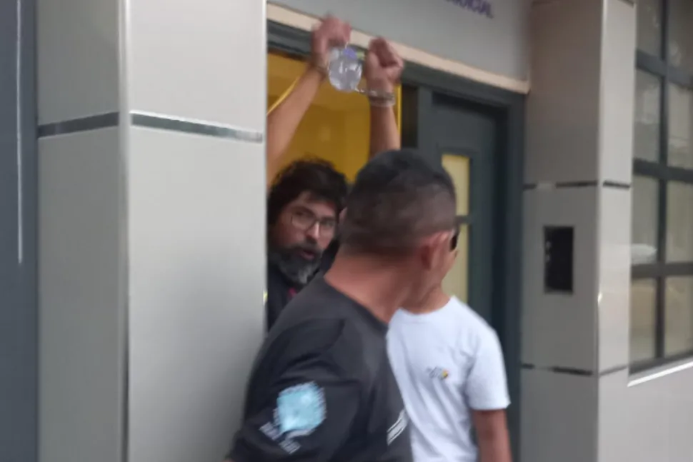 Nahuel Morandini, uno de los detenidos. FOTO JUJUY AL MOMENTO