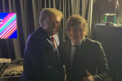 Milei defenestró al socialismo y cruzó elogios con Donald Trump