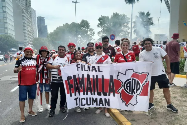 La pasión de los tucumanos se trasladó hasta Núñez