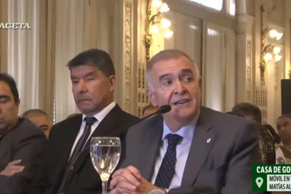 Osvaldo Jaldo: El gobernador de Chubut dice una verdad a medias