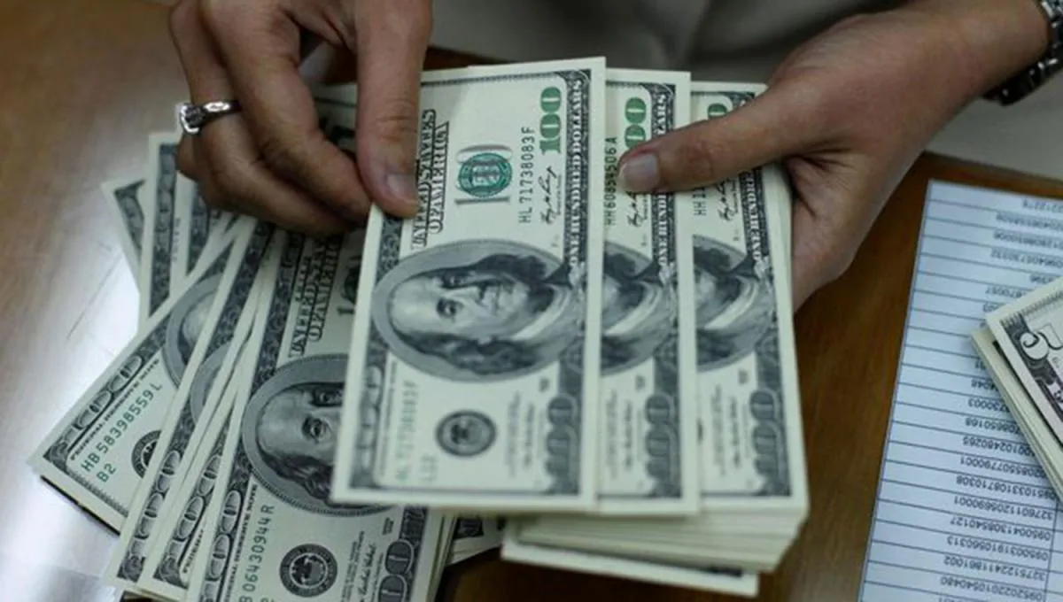 El dólar blue retrocedió 10 unidades y finalizó a $1.070