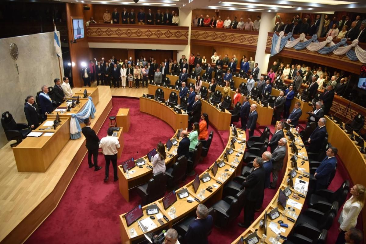 Los ejes del discurso con el que Jaldo sorprendió a los legisladores