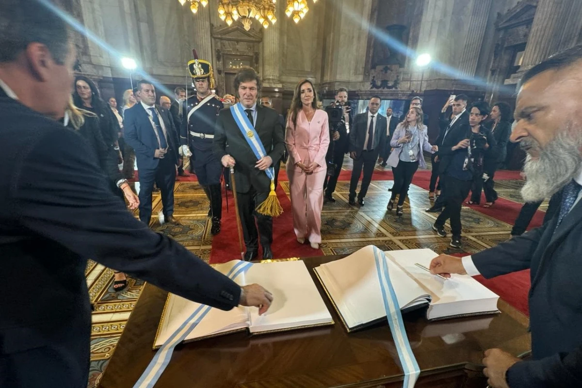 CRÍTICO. Durante su discurso en el Congreso, Milei volvió a arremeter contra el Estado.