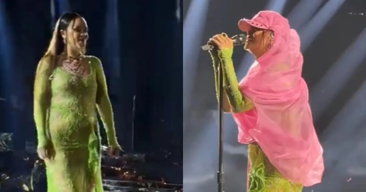 El increíble show de Rihanna en la boda del magnate asiático.