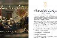 Pacto del 25 de Mayo de Milei: la curiosa tipografía que usaron para redactarlo y los errores de ortografía