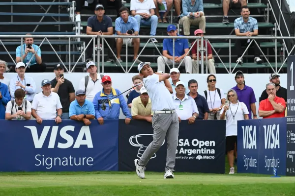 Augusto Núñez, el mejor argentino en el Abierto de la República