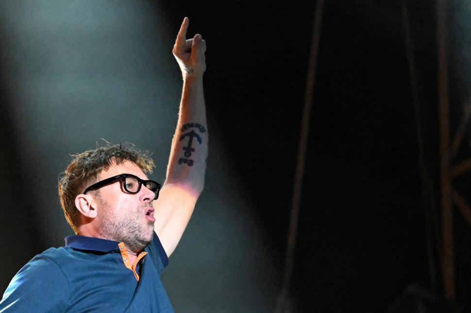 BLUR. La industria homenajeó a la tradicional banda inglesa en los Brit Awards.