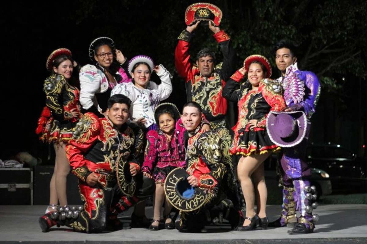 COLOR Y RITMO. Uno de los tantos ballets que se presentarán el sábado.