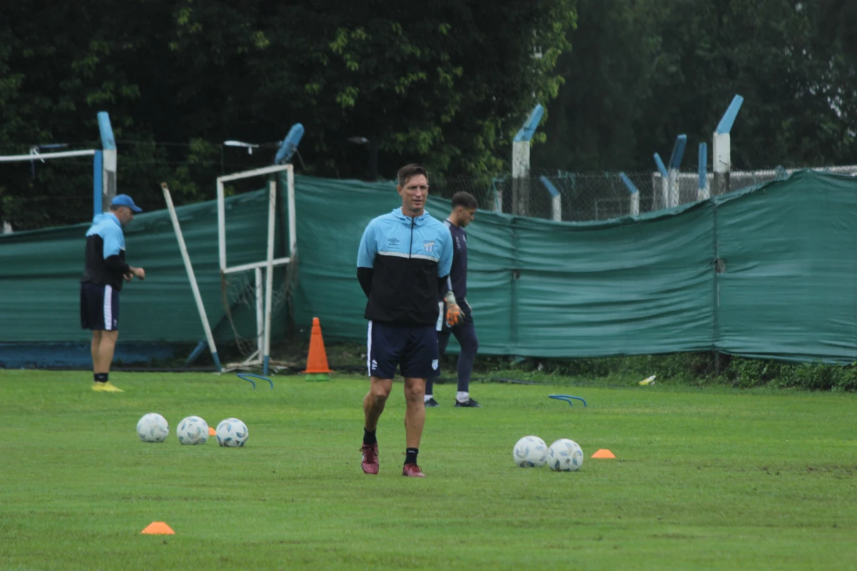 ENTRENAMIENTO. Previa al partido contra Banfield. 