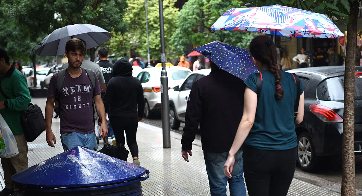 INESTABLE. Las precipitaciones serían más constantes luego de la siesta aunque no se descartan lloviznas aisladas.