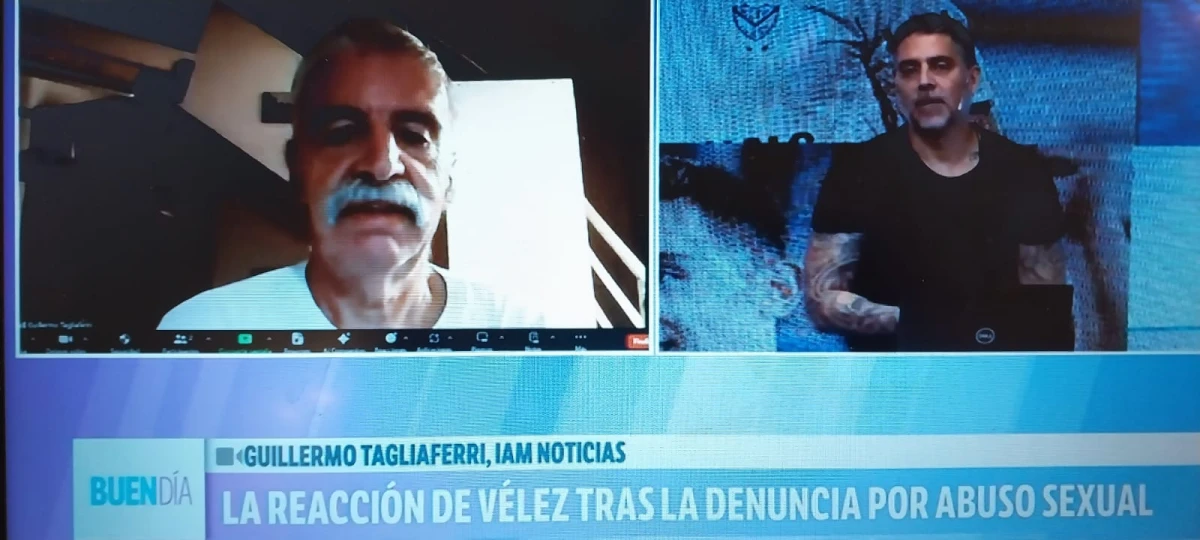 EN LG PLAY. Tagliaferri fue entrevistado por el periodista Leo Noli en Buen Día.