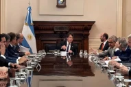 Concluyó la reunión de los gobernadores con Posse y Francos en Casa Rosada
