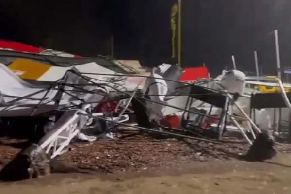 Fuerte temporal provocó graves destrozos en distintas partes de Argentina