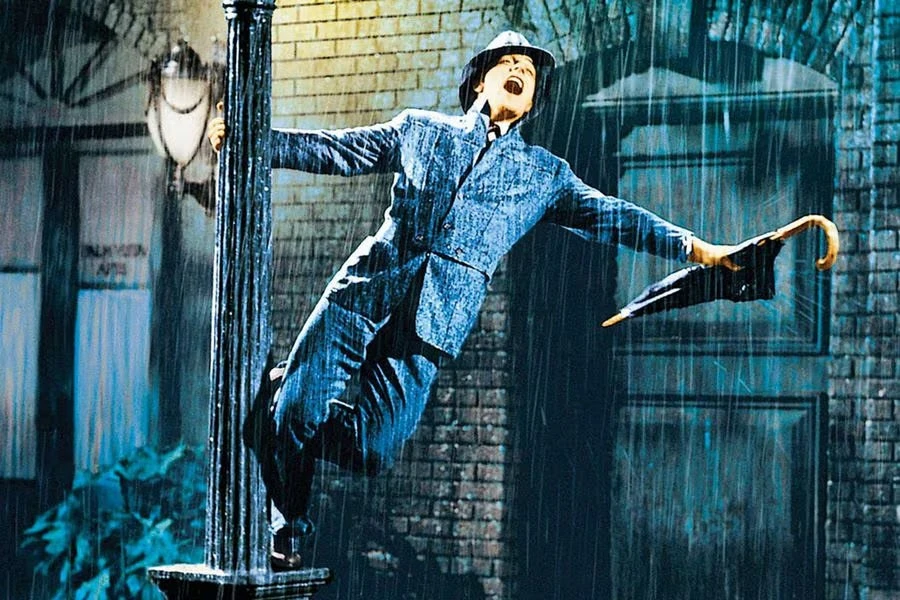 CANTANDO BAJO LA LLUVIA. Inolvidable musical con Gene Kelly.