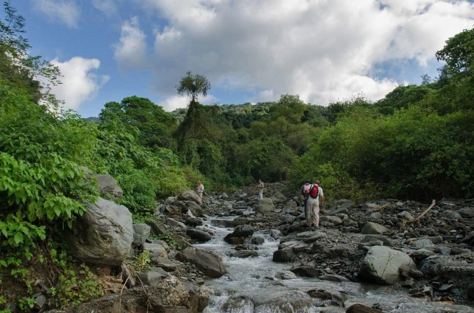 PARA TREKKING. El paisaje de la Reserva San Pablo cautiva con su belleza.