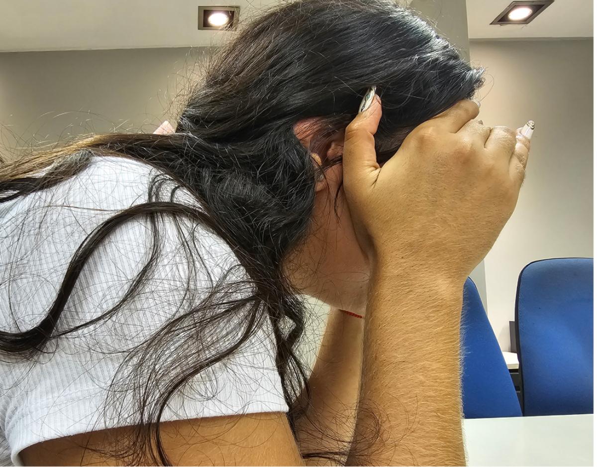 Delfina trabaja su ansiedad de la mano de una psicóloga