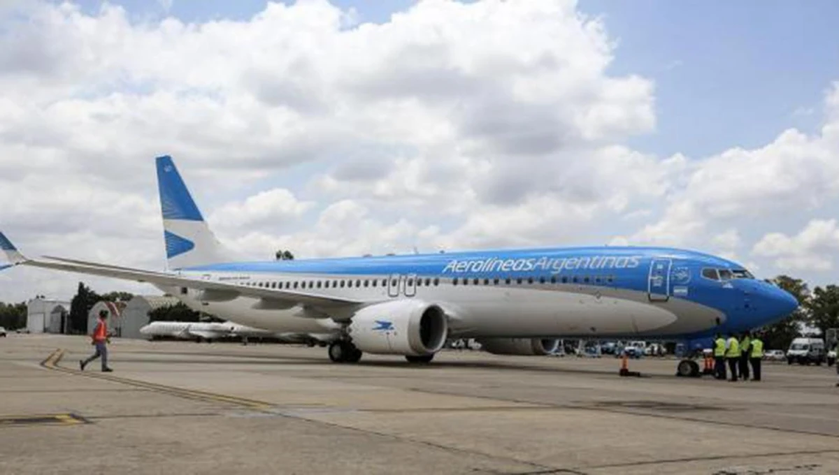 Aerolíneas Argentinas.