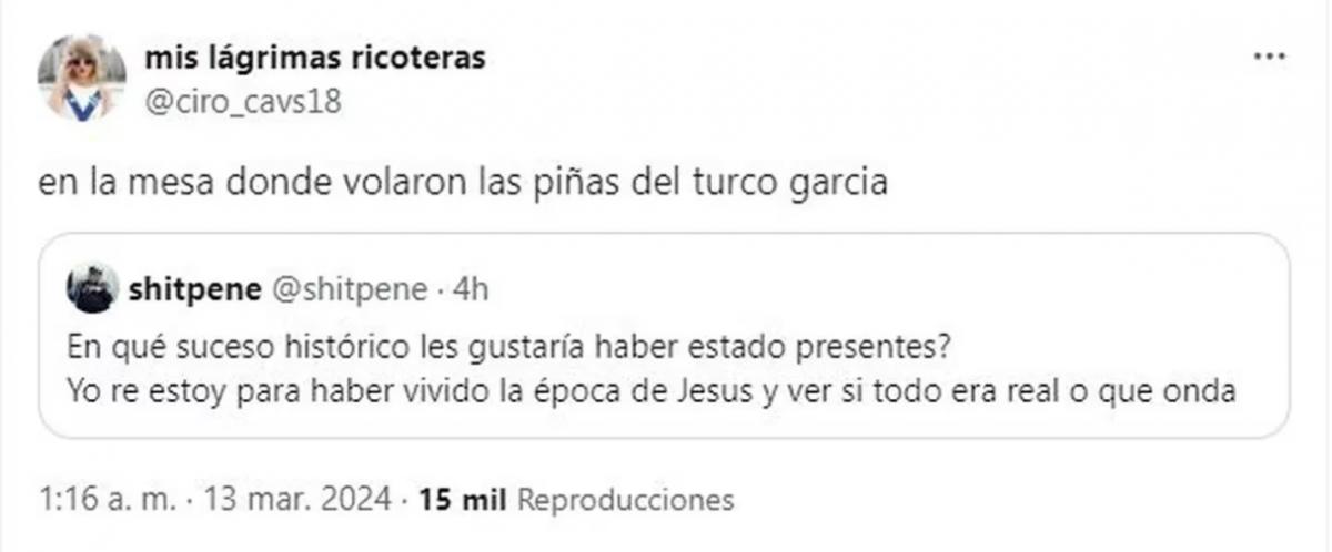 Video: el “Turco” García se agarró a las piñas con un invitado de su programa en vivo por hacer comentarios sobre su esposa