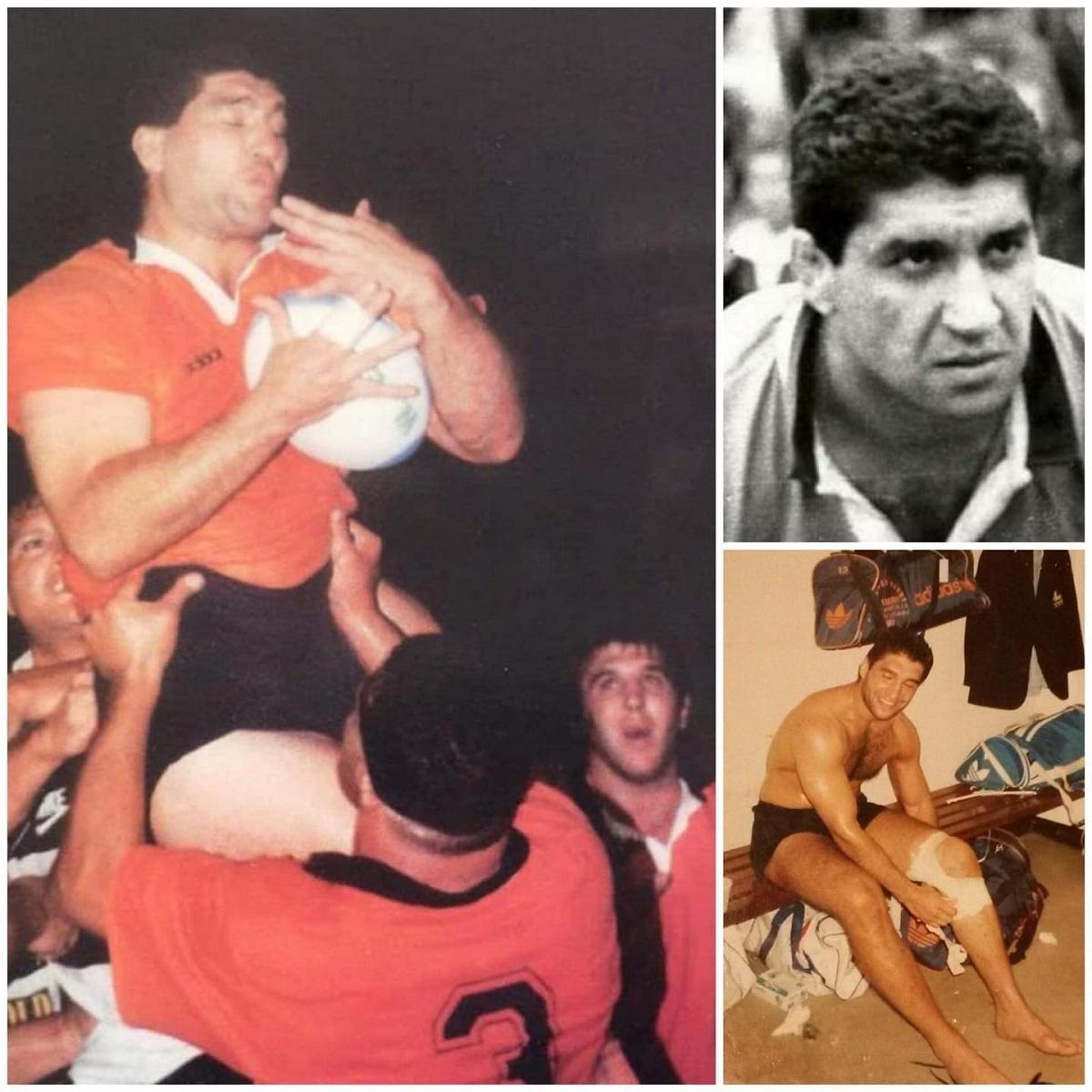 MOMENTOS. Pablo Buabse, en sus años de locura en el rugby.