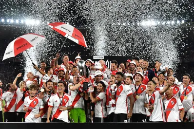 Con un golazo de Aliendro, River venció a Estudiantes y se quedó con la Supercopa